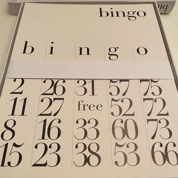 West Emory Bingo Set. Brand New. - Picture 6 of 6